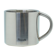 Stainless Steel Double Wall Espresso Cup 90ml